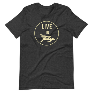 Vintage Live to Fly Distressed T-Shirt