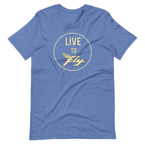 Vintage Live to Fly Distressed T-Shirt