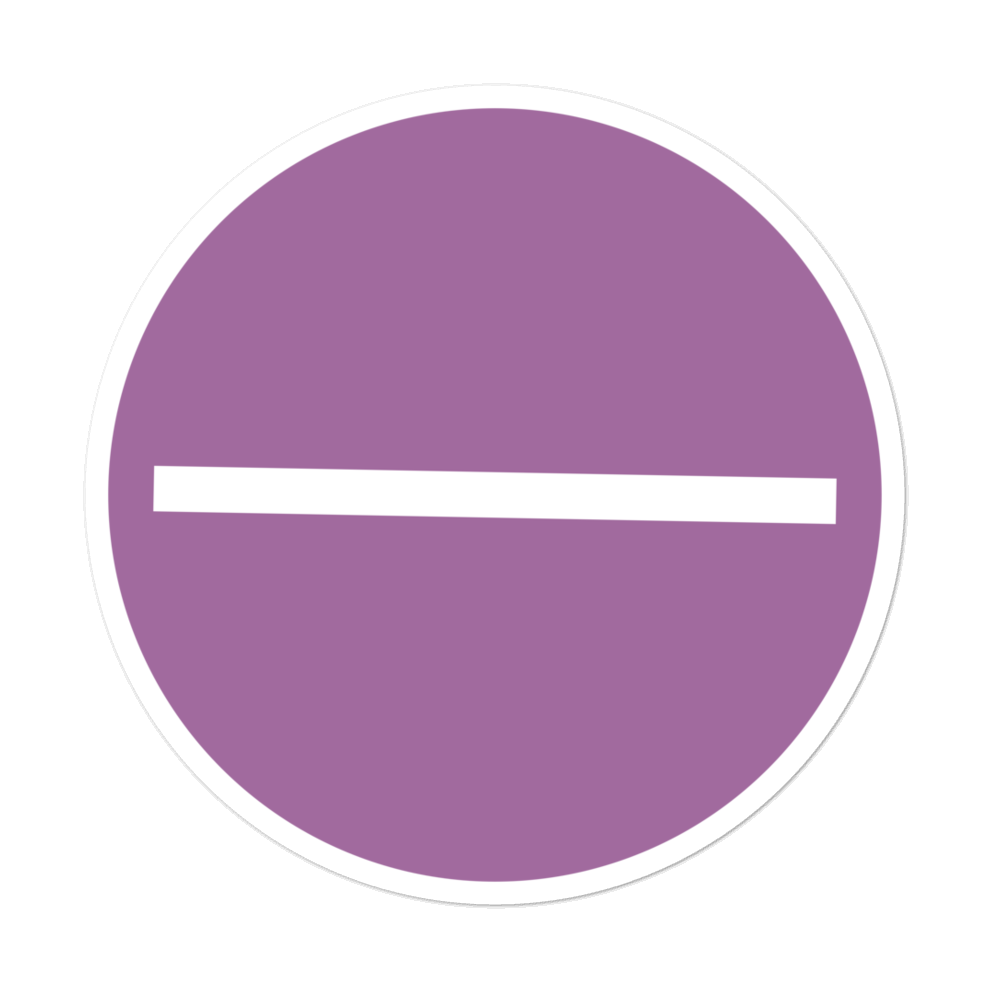 Gray Butte Field 04CA Chart Symbol (No Label) Stickers 