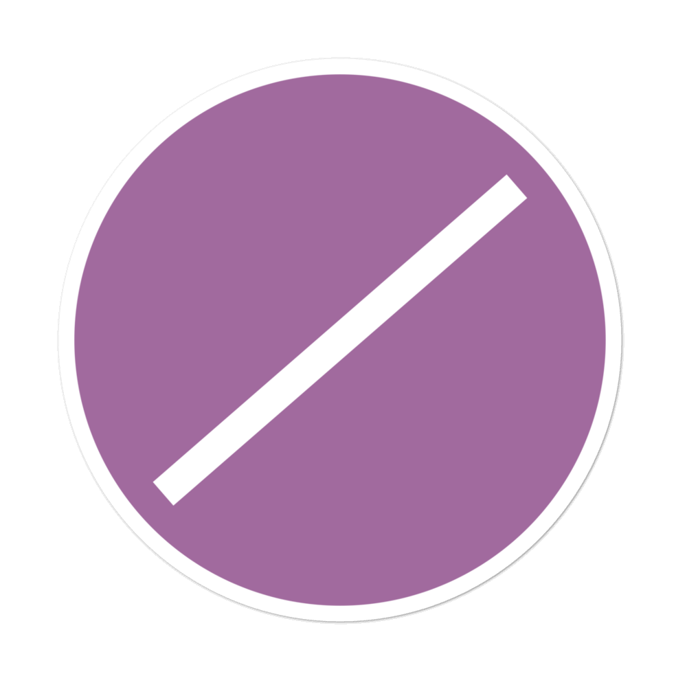 Mort's Landing Airport 0WI1 Chart Symbol (No Label) Stickers 