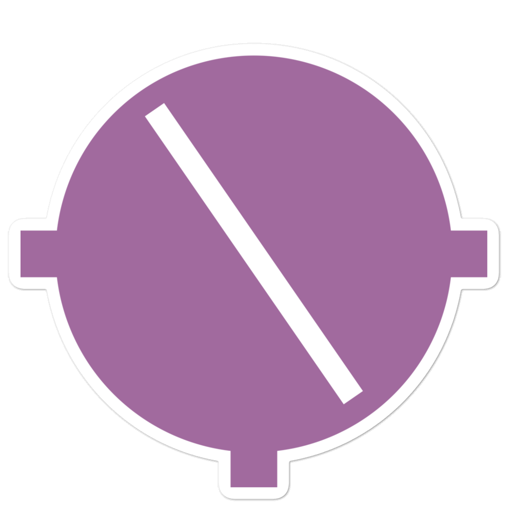 Lockett Airport 29TX Chart Symbol (No Label) Stickers 