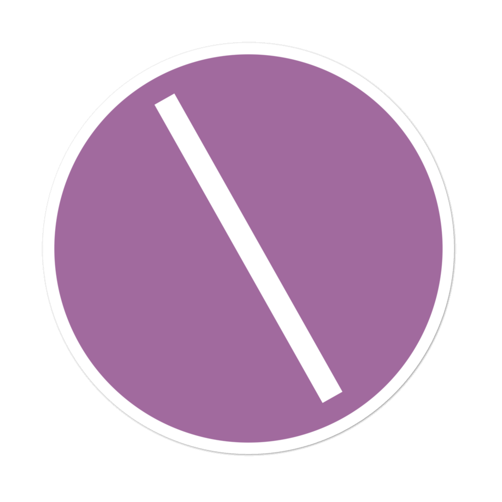 Womstead Field 2KY5 Chart Symbol (No Label) Stickers 