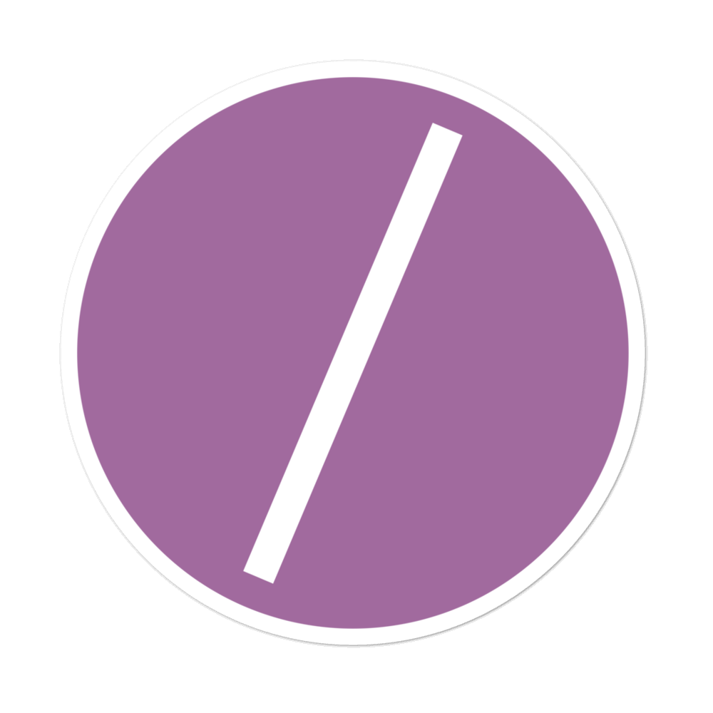 White Wings Airport 3TS1 Chart Symbol (No Label) Stickers 