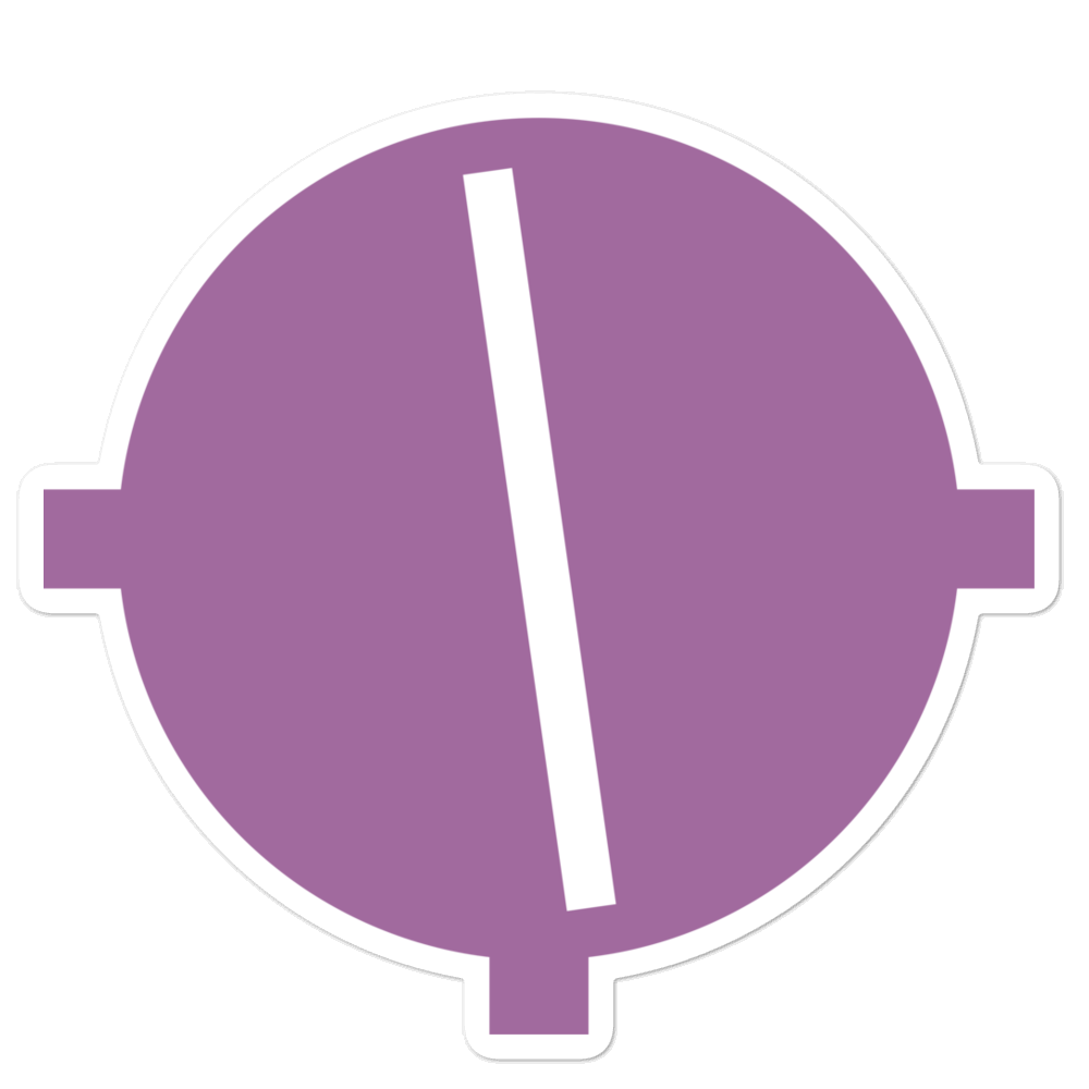 South Albany Airport 4B0 Chart Symbol (No Label) Stickers 