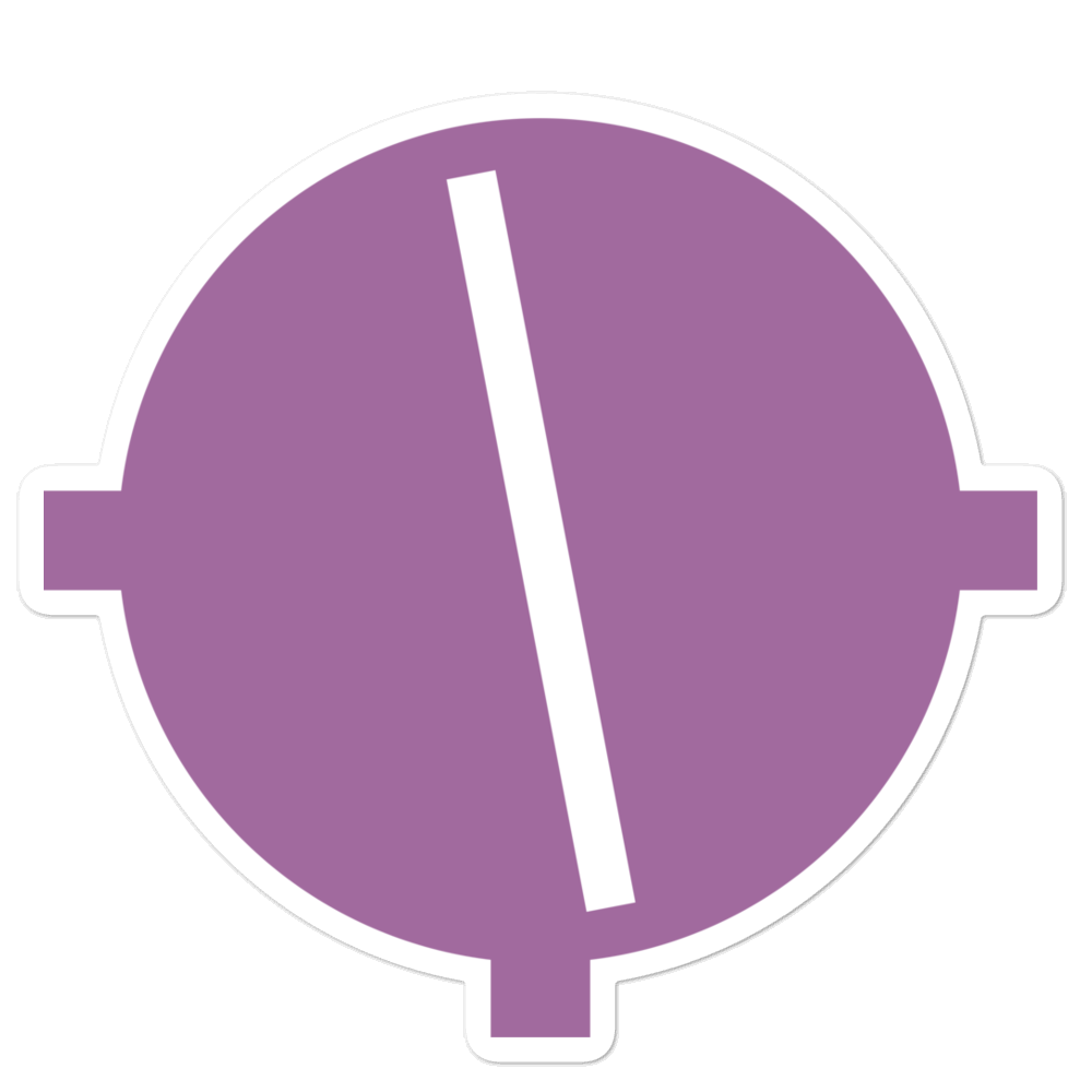 Dean Memorial Airport 5B9 Chart Symbol (No Label) Stickers 