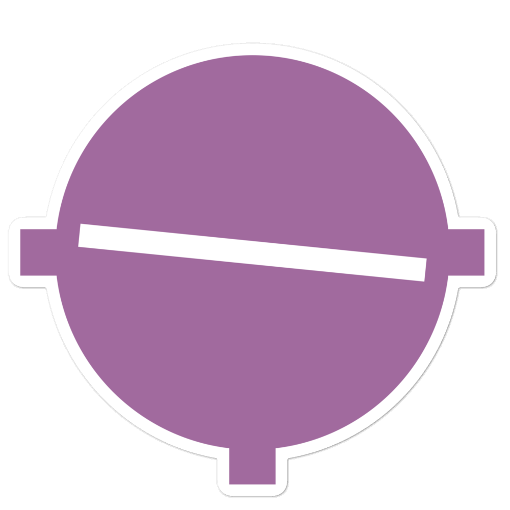 Pearson Field KVUO Chart Symbol (No Label) Stickers 