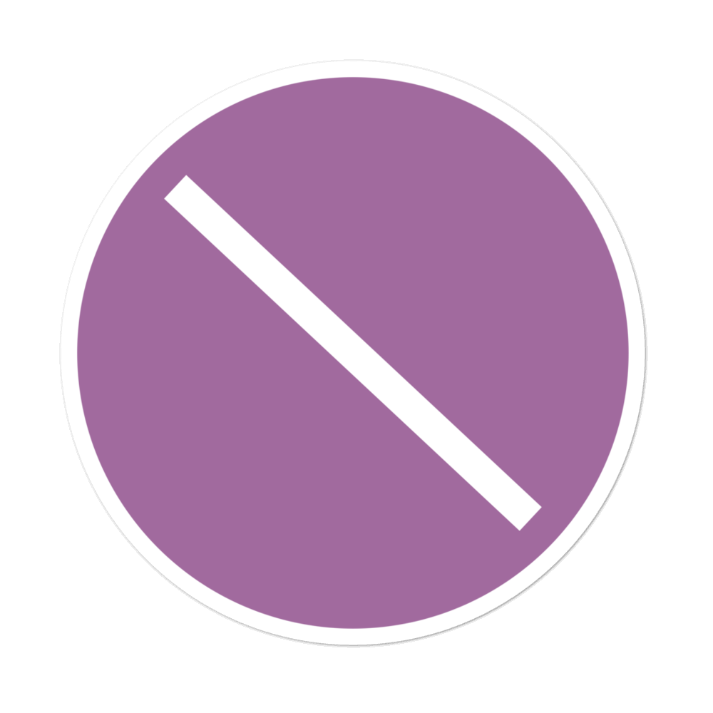 Zortman Airport MT08 Chart Symbol (No Label) Stickers 