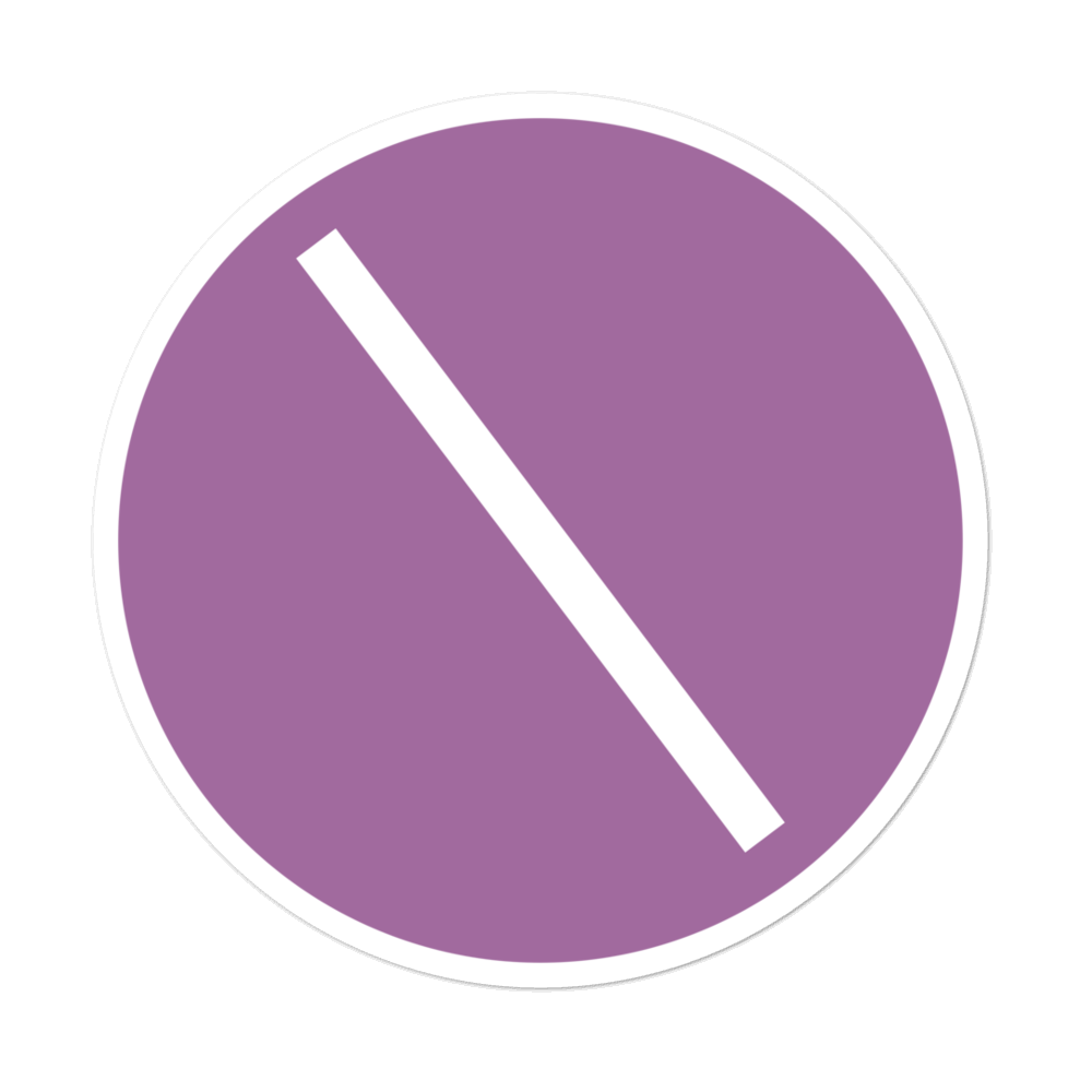 Warren Grove Range Airport NJ24 Chart Symbol (No Label) Stickers 