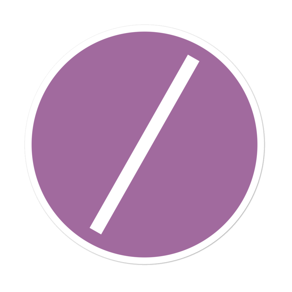 Goshute Airport UT65 Chart Symbol (No Label) Stickers 