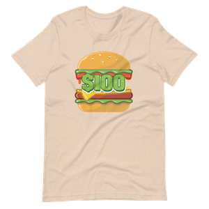 $100 Hamburger T-Shirt