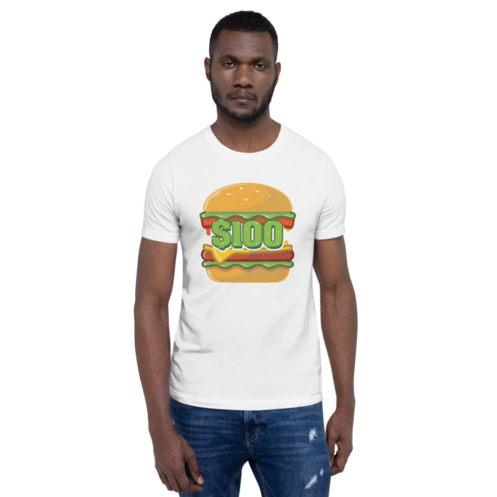 $100 Hamburger T-Shirt 