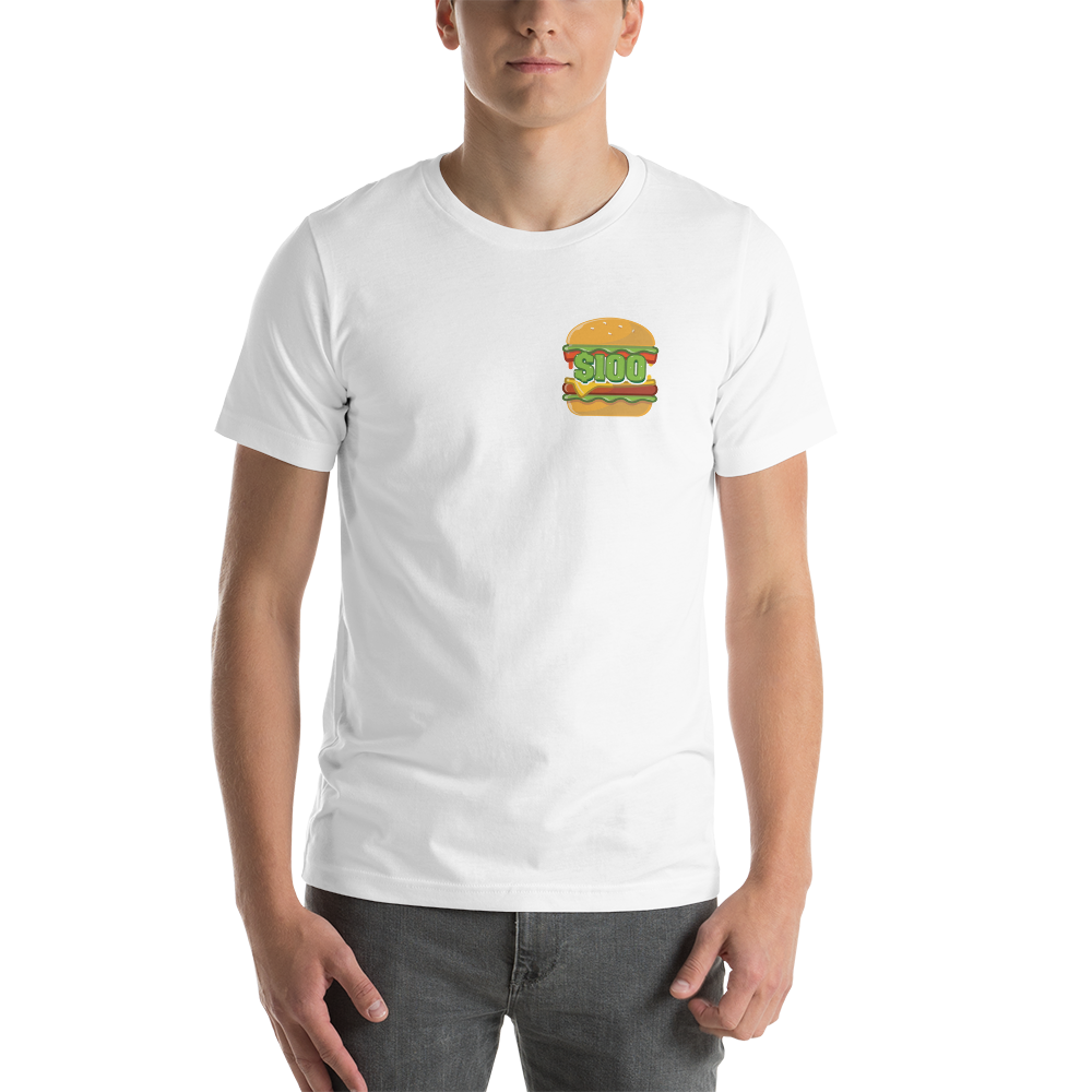 $100 Hamburger T-Shirt 