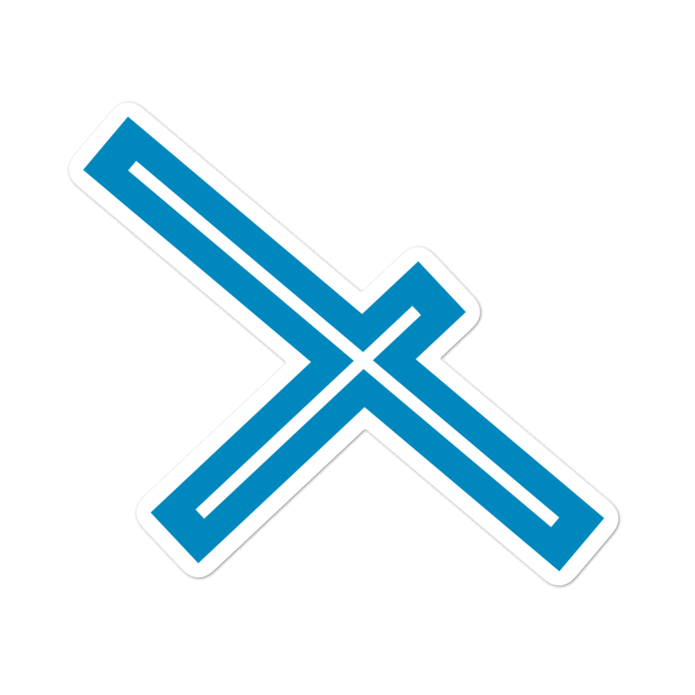 Topeka Regional Airport - Forbes Field KFOE Chart Symbol (No Label) Sticker 