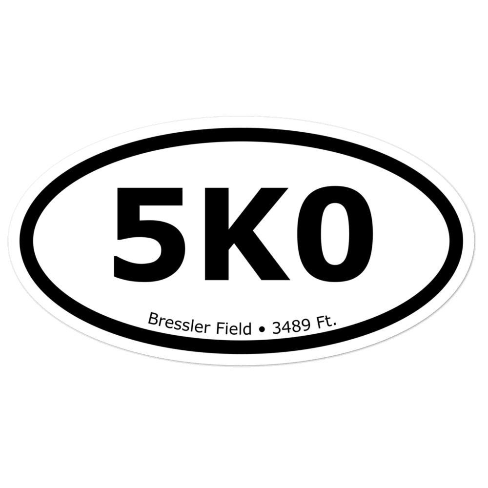 Bressler Field (5K0) Oval Sticker 