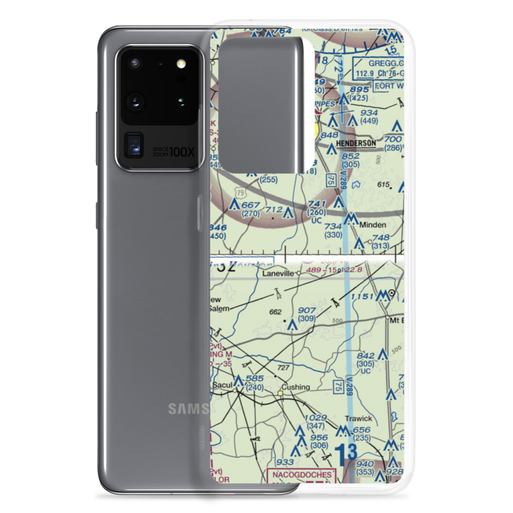 2C Ranch Airport (10TS) VFR Sectional Samsung Case Samsung Galaxy S20 Ultra model shown
