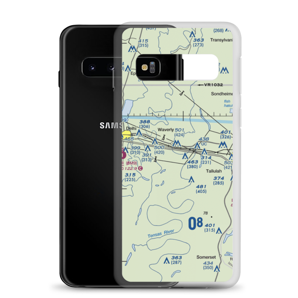 4B Ranch Airport (9LS9) VFR Sectional Samsung Case Samsung Galaxy S10 model shown