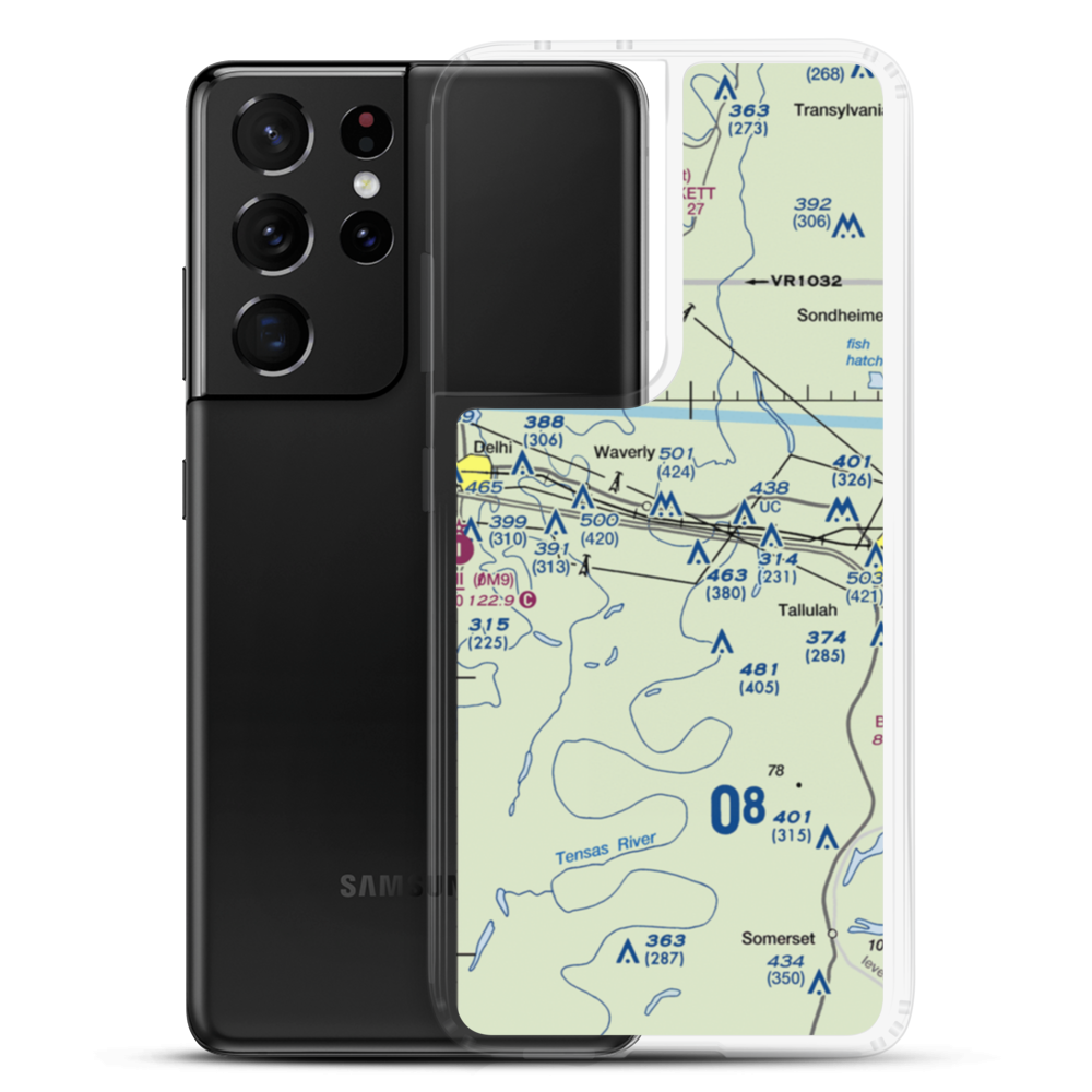 4B Ranch Airport (9LS9) VFR Sectional Samsung Case Samsung Galaxy S21 Ultra model shown