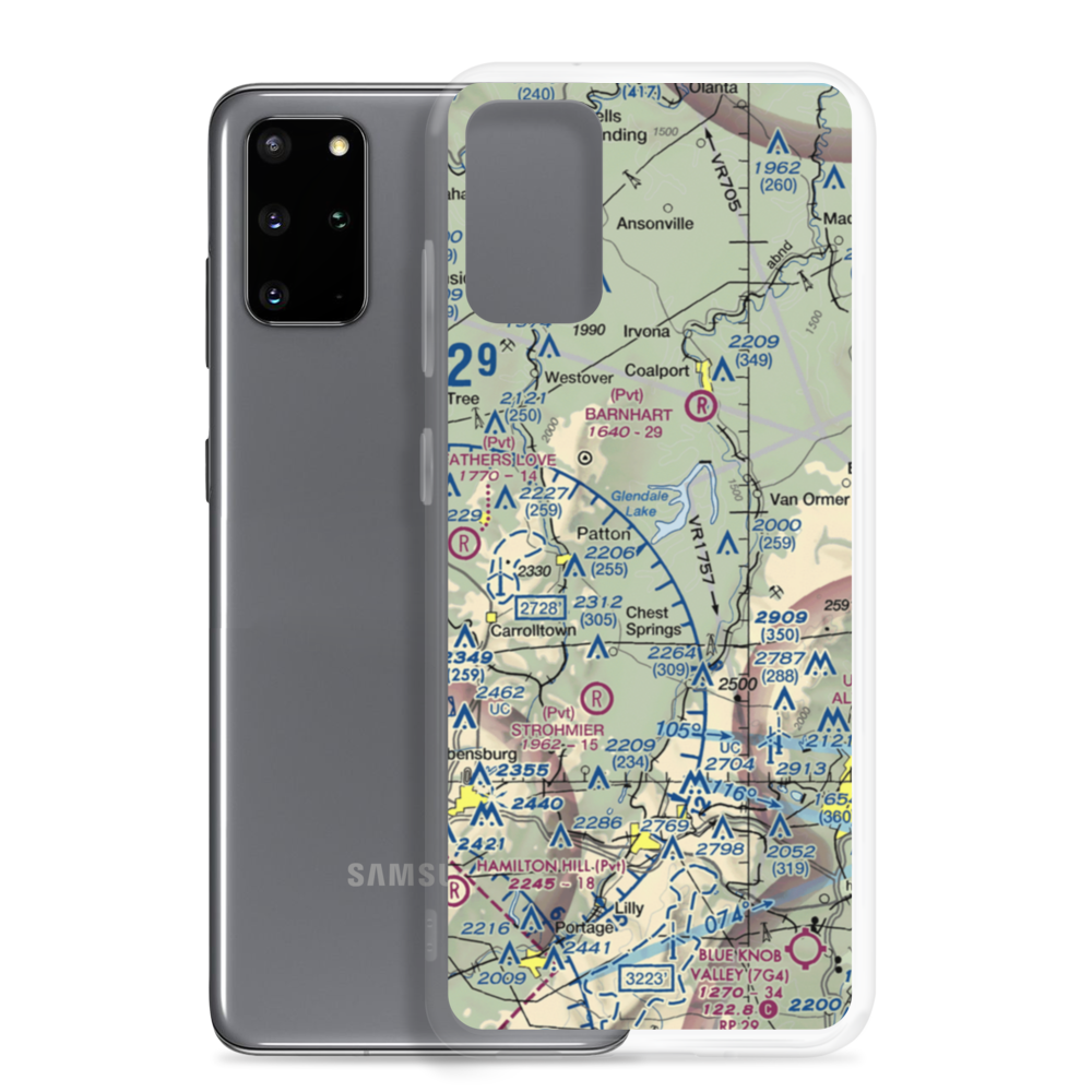 7-H Skeet Club Inc. Field (PS53) VFR Sectional Samsung Case Samsung Galaxy S20 Plus model shown