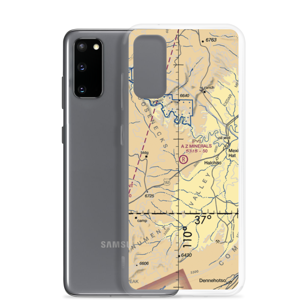 A Z Minerals Corporation Airport (03UT) VFR Sectional Samsung Case Samsung Galaxy S20 model shown