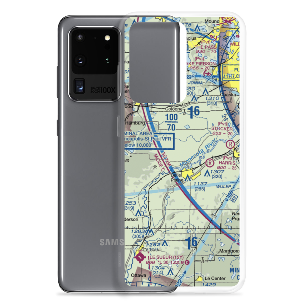 A.R.S. Sport Strip (7Y7) VFR Sectional Samsung Case Samsung Galaxy S20 Ultra model shown