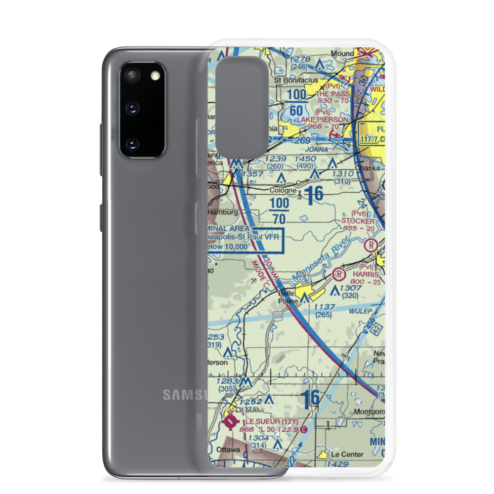 A.R.S. Sport Strip (7Y7) VFR Sectional Samsung Case Samsung Galaxy S20 model shown