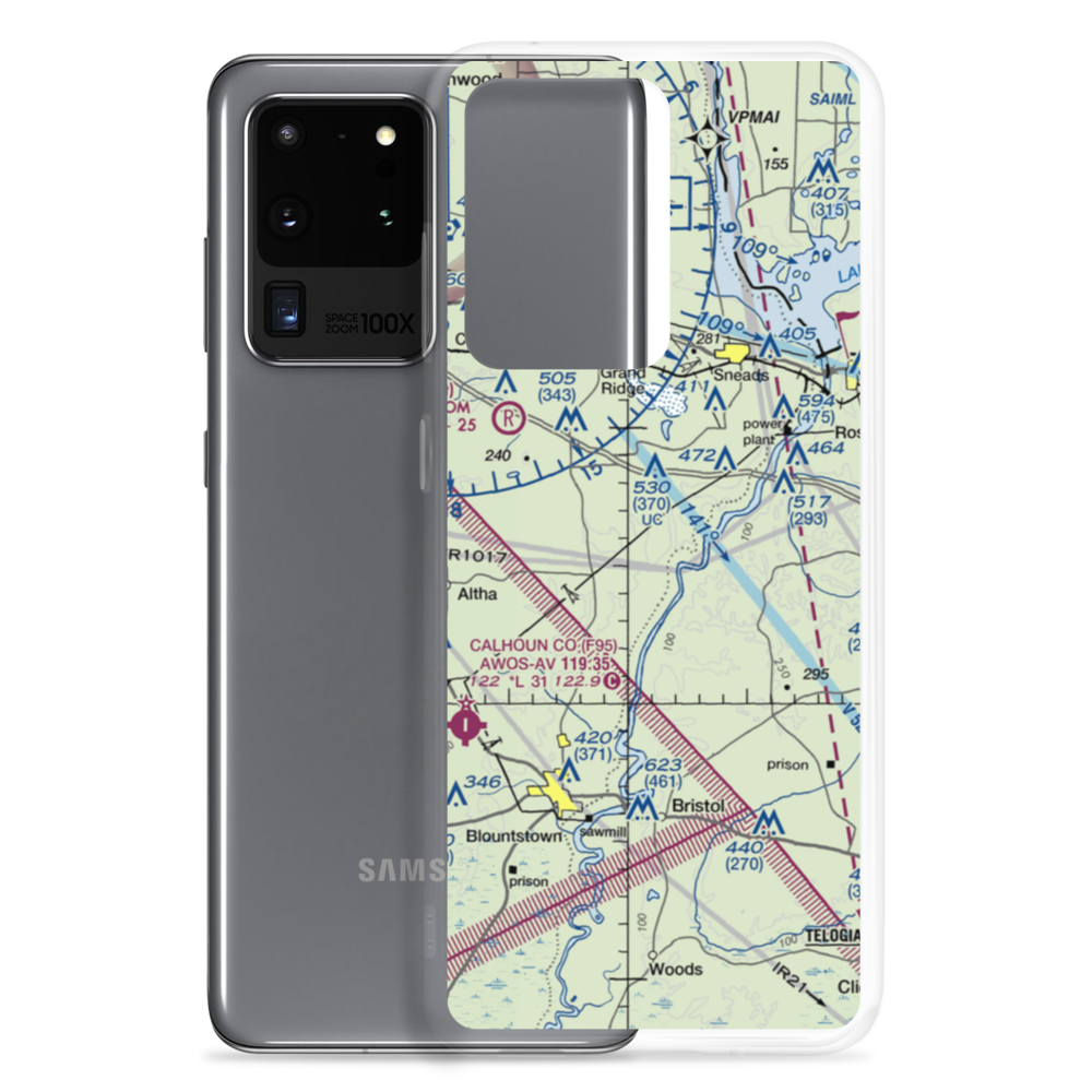 Able Airpark (5FD5) VFR Sectional Samsung Case Samsung Galaxy S20 Ultra model shown