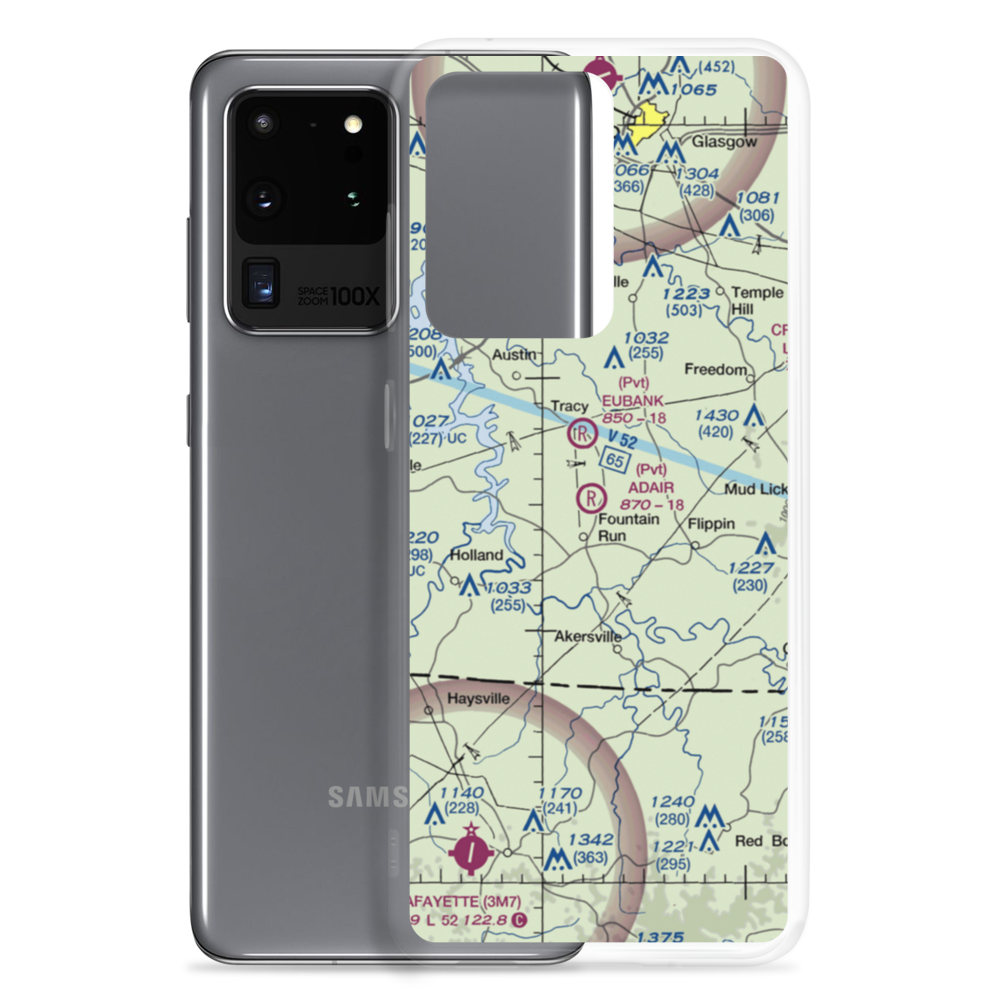 Adair Airport (6KY4) VFR Sectional Samsung Case Samsung Galaxy S20 Ultra model shown