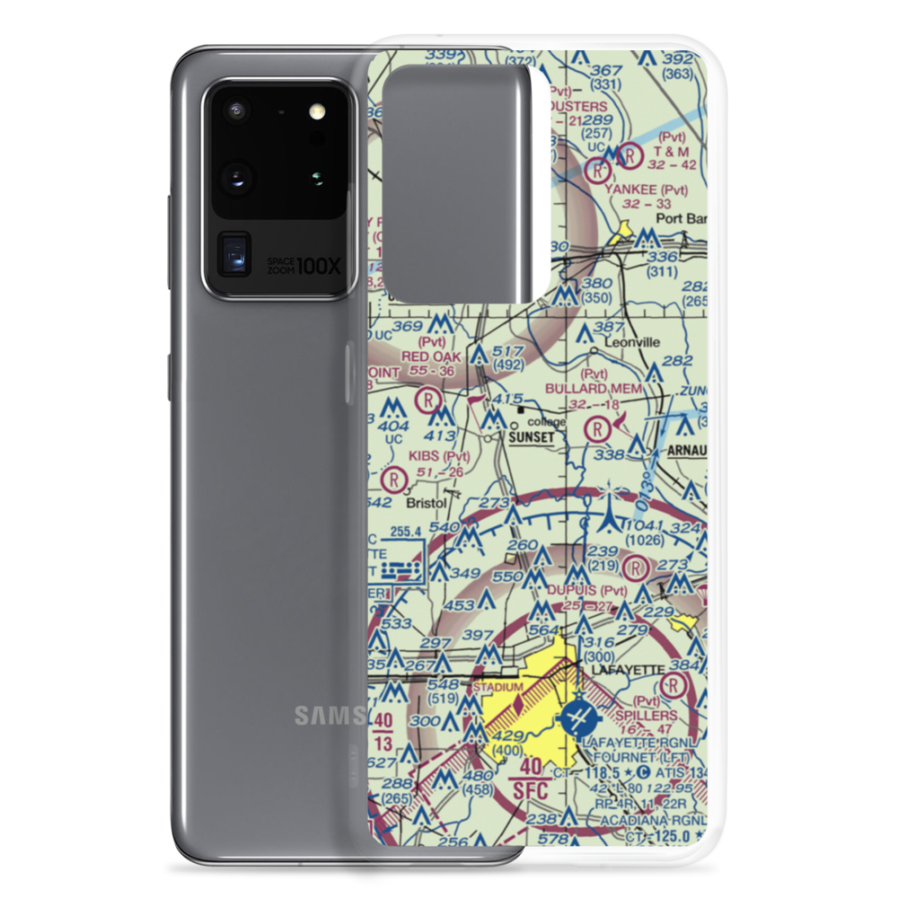 Aeleron Airport (08LS) VFR Sectional Samsung Case Samsung Galaxy S20 Ultra model shown