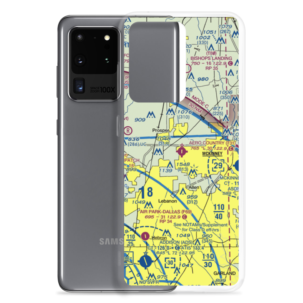 Aero Country Airport (T31) VFR Sectional Samsung Case Samsung Galaxy S20 Ultra model shown