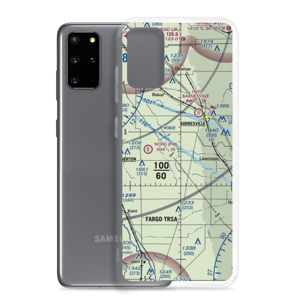 Ag Spray Inc Airport (94MN) VFR Sectional Samsung Case Samsung Galaxy S20 Plus model shown