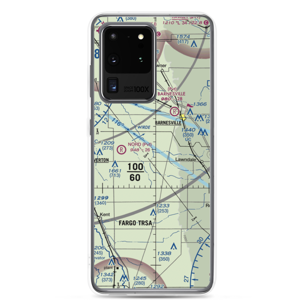 Ag Spray Inc Airport (94MN) VFR Sectional Samsung Case Samsung Galaxy S20 Ultra model shown