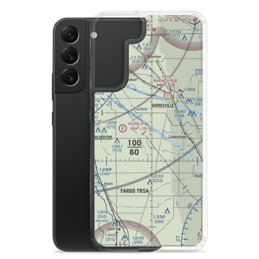 Ag Spray Inc Airport (94MN) VFR Sectional Samsung Case Samsung Galaxy S22 Plus model shown
