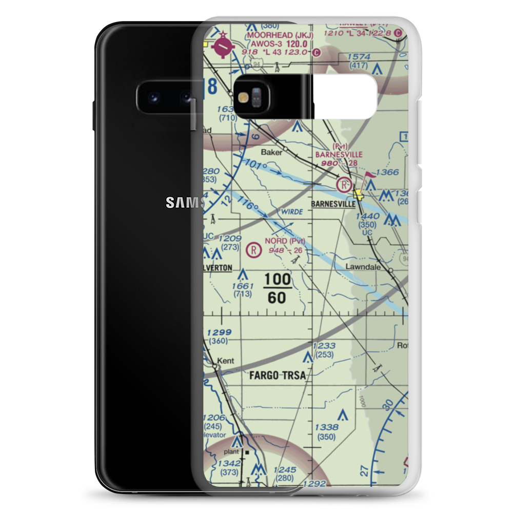 Ag Spray Inc Airport (94MN) VFR Sectional Samsung Case Samsung Galaxy S10+ model shown