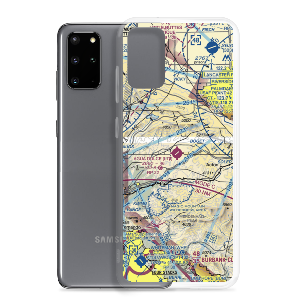 Agua Dulce Airpark (L70) VFR Sectional Samsung Case Samsung Galaxy S20 Plus model shown