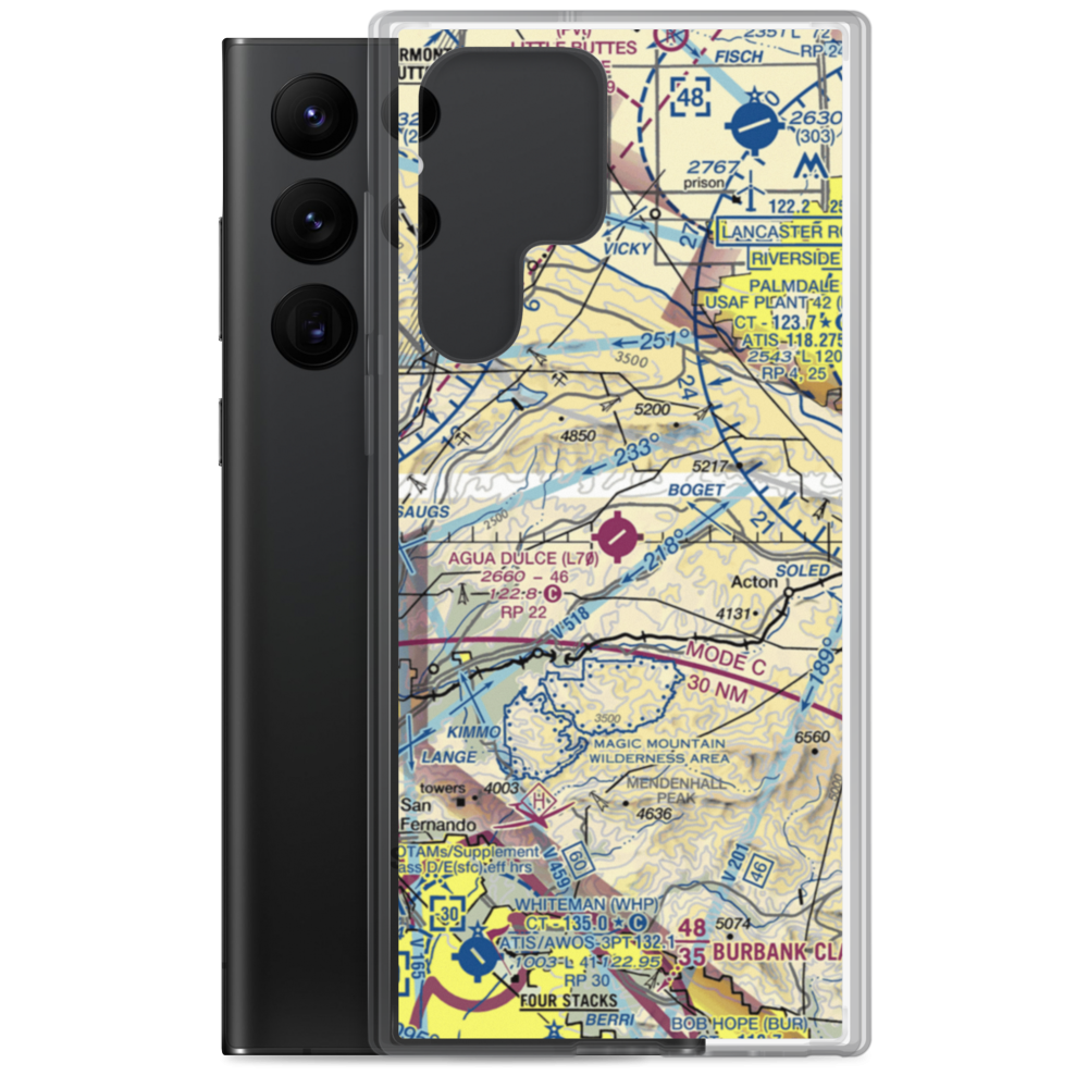 Agua Dulce Airpark (L70) VFR Sectional Samsung Case Samsung Galaxy S22 Ultra model shown