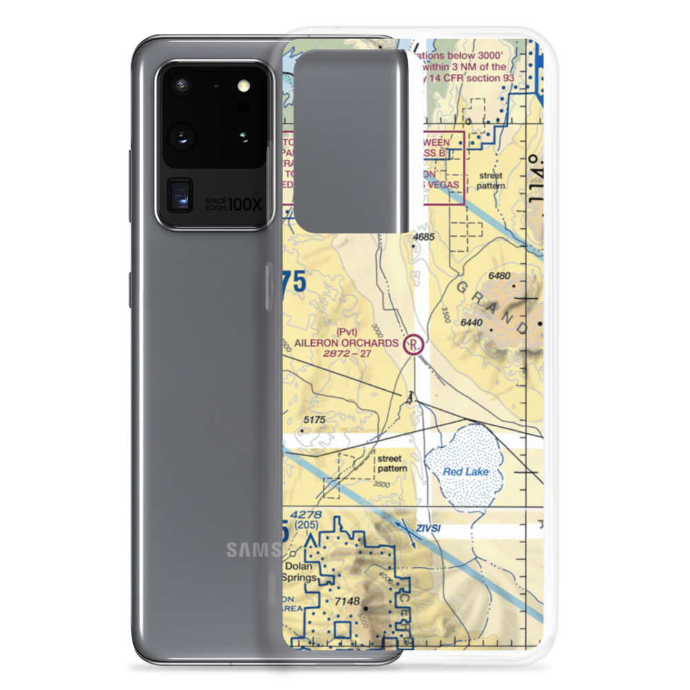 Aileron Orchards Airport (AZ49) VFR Sectional Samsung Case Samsung Galaxy S20 Ultra model shown