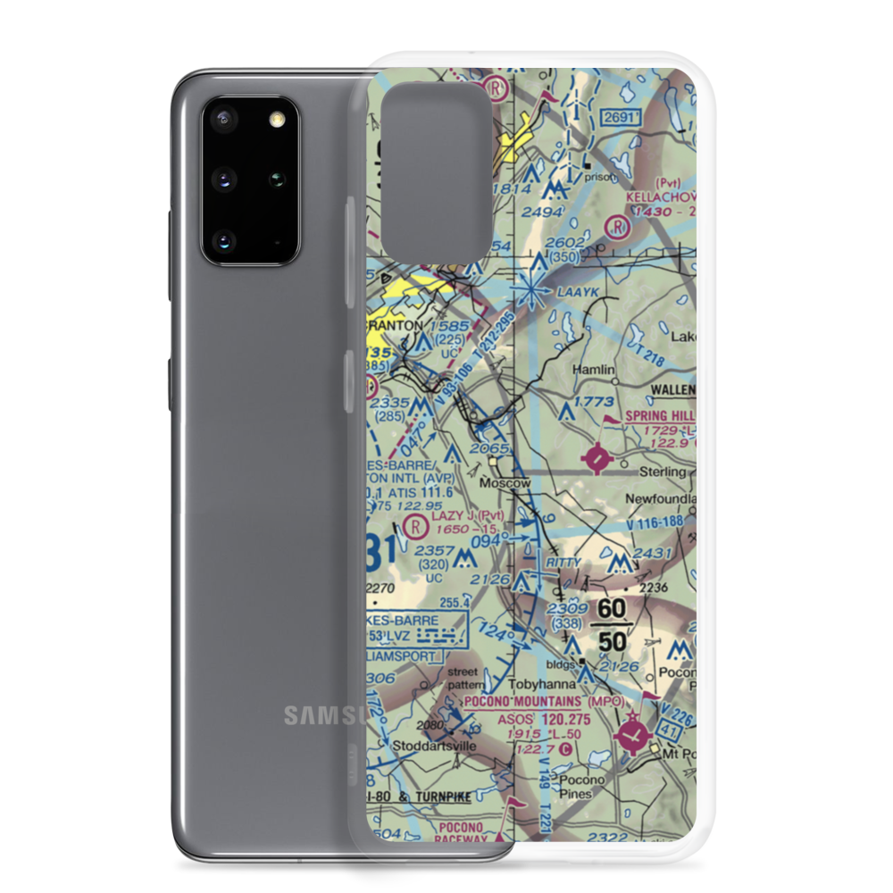 Air Haven Airport (6PA6) VFR Sectional Samsung Case Samsung Galaxy S20 Plus model shown