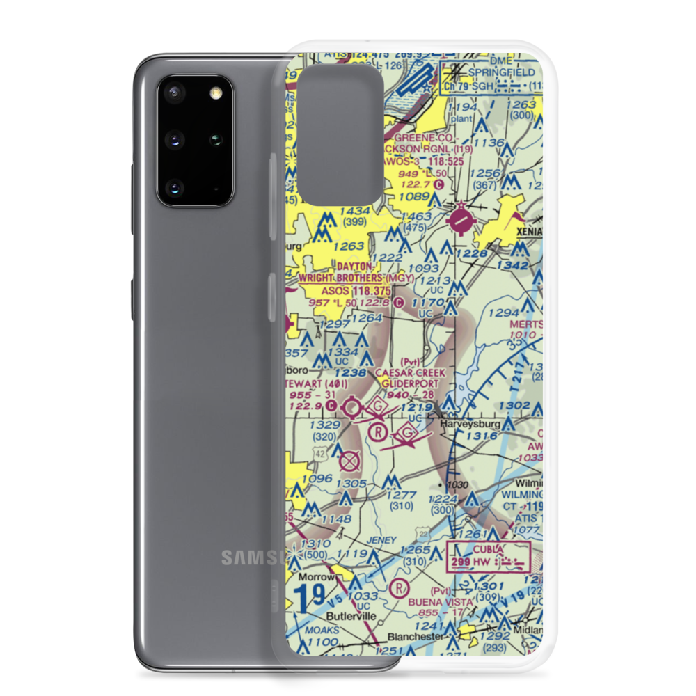 Air Jordan Airport (2OI2) VFR Sectional Samsung Case Samsung Galaxy S20 Plus model shown