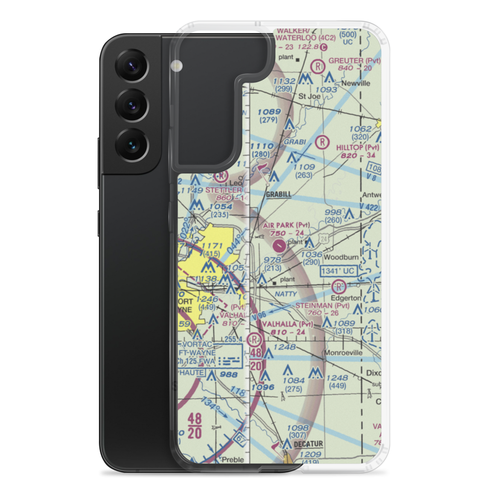 Air Park Field (0IN4) VFR Sectional Samsung Case Samsung Galaxy S22 Plus model shown