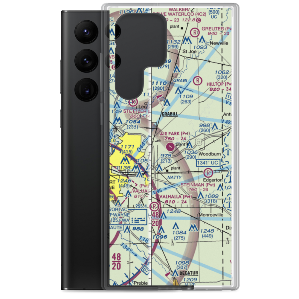 Air Park Field (0IN4) VFR Sectional Samsung Case Samsung Galaxy S22 Ultra model shown