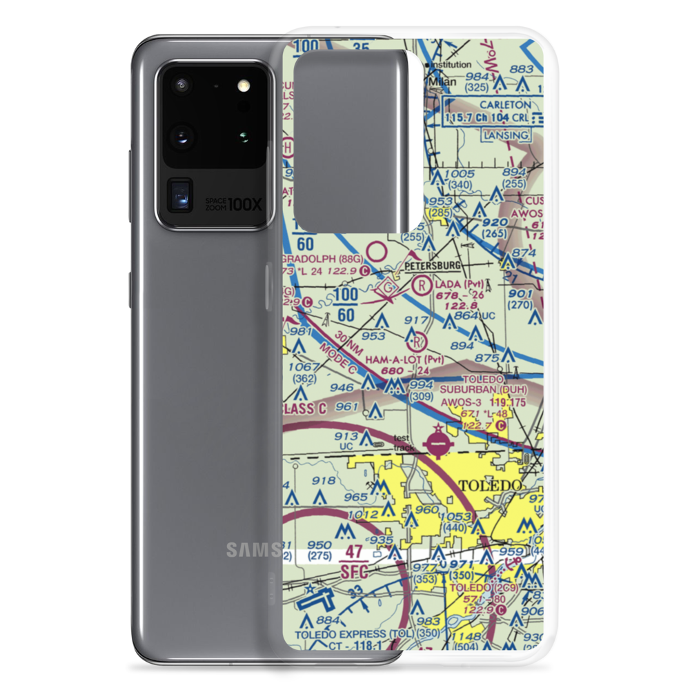 Air Rahe Airport (4MI1) VFR Sectional Samsung Case Samsung Galaxy S20 Ultra model shown