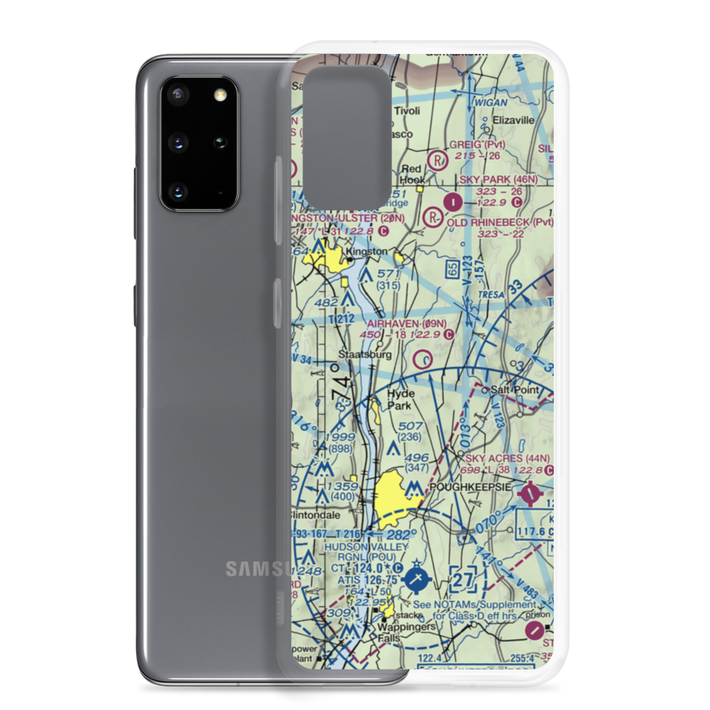 Airhaven Airport (09N) VFR Sectional Samsung Case Samsung Galaxy S20 Plus model shown