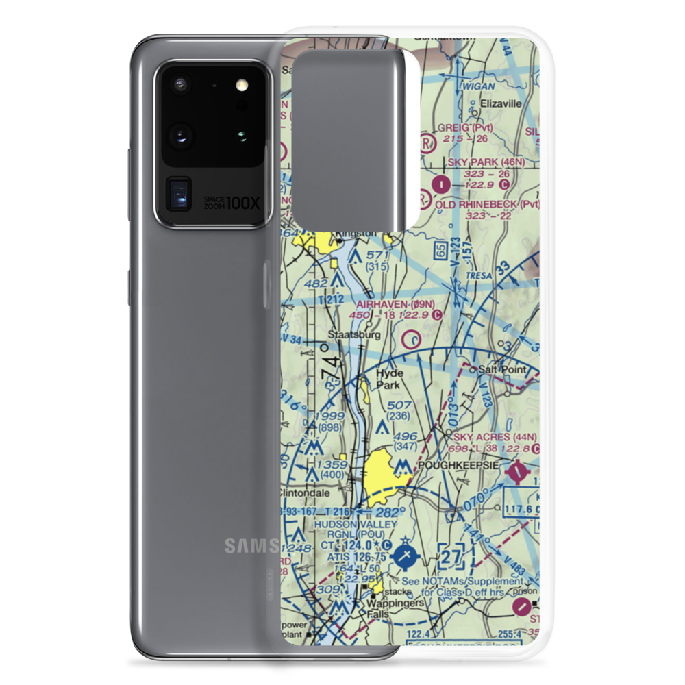 Airhaven Airport (09N) VFR Sectional Samsung Case Samsung Galaxy S20 Ultra model shown