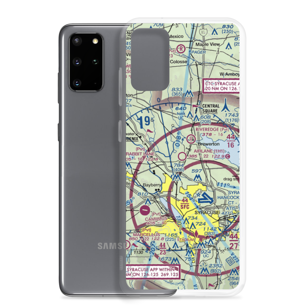 Airlane Enterprises Airport (1H1) VFR Sectional Samsung Case Samsung Galaxy S20 Plus model shown