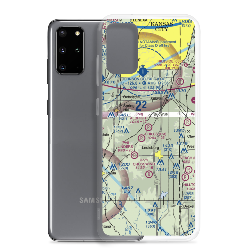 Albright Airport (SN78) VFR Sectional Samsung Case Samsung Galaxy S20 Plus model shown