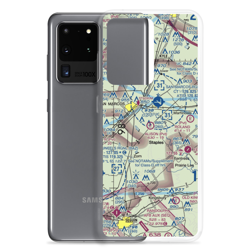 Alison Air Park (7TS2) VFR Sectional Samsung Case Samsung Galaxy S20 Ultra model shown