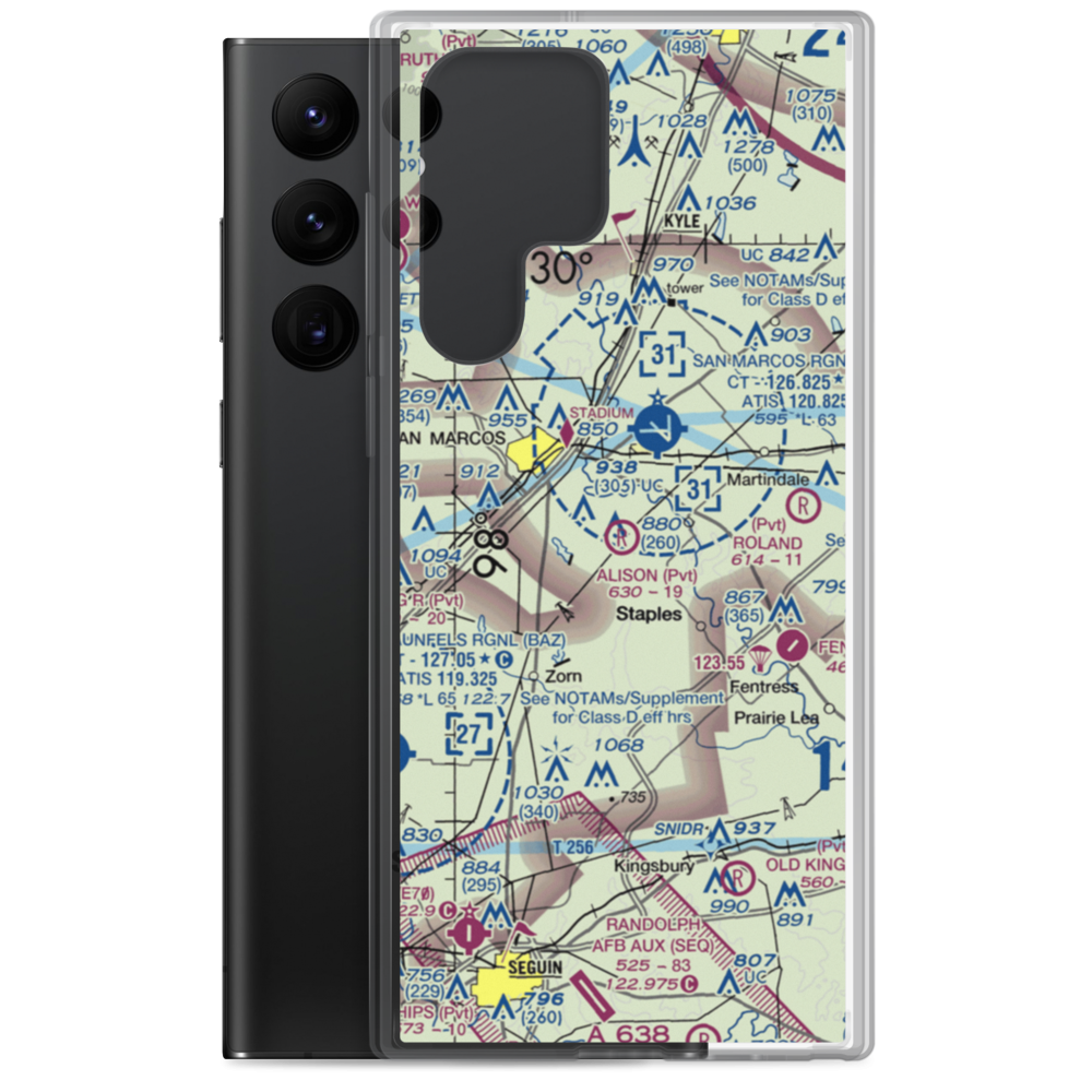 Alison Air Park (7TS2) VFR Sectional Samsung Case Samsung Galaxy S22 Ultra model shown