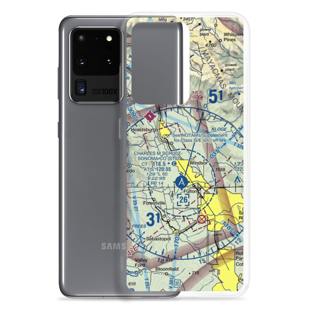 Allan Ranch Flight Park Ultralightport (CL36) VFR Sectional Samsung Case Samsung Galaxy S20 Ultra model shown