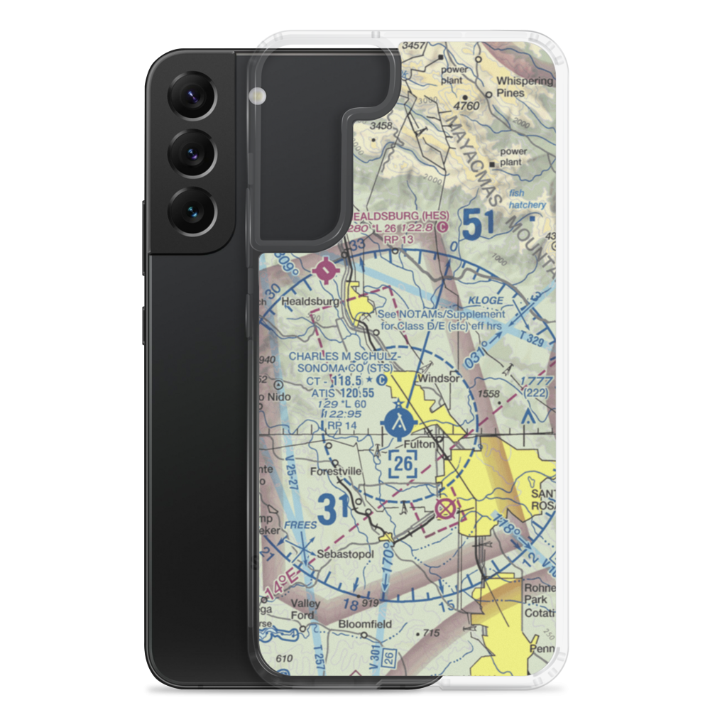 Allan Ranch Flight Park Ultralightport (CL36) VFR Sectional Samsung Case Samsung Galaxy S22 Plus model shown