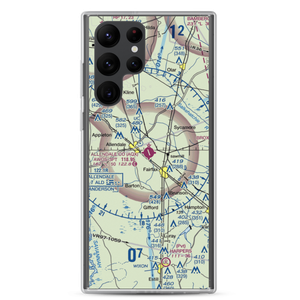 Allendale County Airport (AQX) VFR Sectional Samsung Case